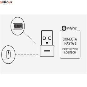 تصویر دانگل یو اس بی لاجیتک USB UNIFYING RECEIVER 