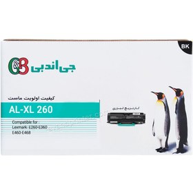 تصویر کارتریج تونر لکسمارک جی اند بی Lexmark E260 G&B 