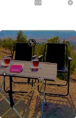 تصویر میز و صندلی تاشو مسافرتی ست ۲ نفره 