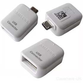 تصویر تبدیل اتصال فلش به درگاه میکرو / OTG USB to Micro 