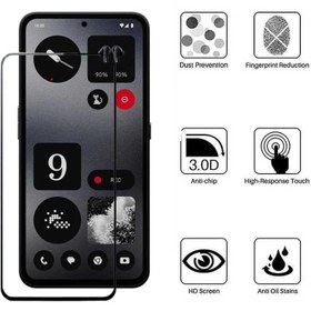 تصویر محافظ صفحه نمایش بوف مدل 5D مناسب برای گوشی موبایل ناتینگ فون CMF 1 