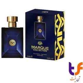 تصویر عطر ادکلن مردانه ورساچه دیلان مارکویی کالکشن کد 107 Marque collection 107 Versace Dylan Blue حجم 25 میل 