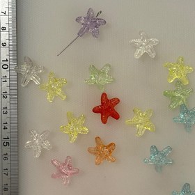 تصویر مهره ستاره دریایی کریستالی 