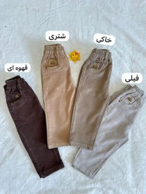 تصویر شلوار کتان قواره بزرگ وارداتی( دو رنگ) 