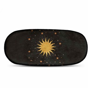 تصویر طرح خورشید زرد برای چشم بند کورال Sun Design for Coral242 Sleep Mask