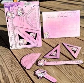 تصویر خط کش پلکسی دکمه - JB01 