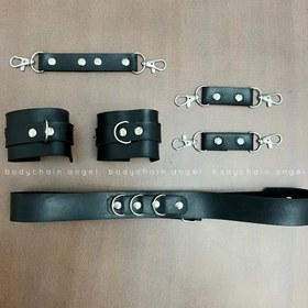 تصویر ست کمربند و مچ بند 