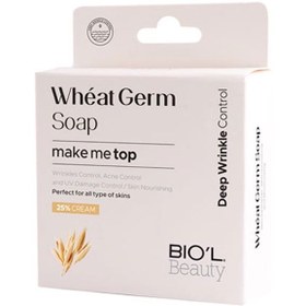 تصویر صابون شستشو صورت بیول حاوی عصاره جوانه گندم وزن 100g Biol Facial Soap Wheat Germ 100 g