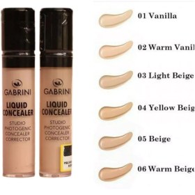 تصویر کانسیلر مایع با پوشانندگی بالا گابرینی 03 ا Gabrini Liquid Concealer Gabrini Liquid Concealer