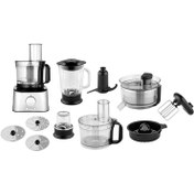 تصویر غذاساز کنوود مدل FDM307SS ظرفیت ۲.۱ لیتر با بدنه استیل و کاسه پلاستیک 