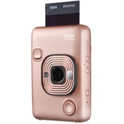 تصویر دوربین چاپ سریع Fujifilm instax Mini LiPlay Hybrid Instant Camera Blush Gold Fujifilm instax Mini LiPlay Hybrid Instant Camera Blush Gold