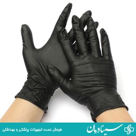 تصویر دستکش نیتریل نیتکس اوپی پرفکت op-perfect Large size nitrile gloves