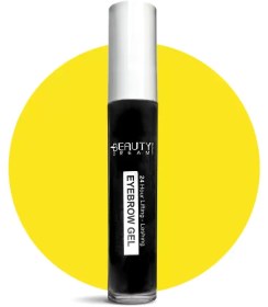 تصویر ژل (مشکی) لیفت کننده و تقویت 24 ساعته ابرو 