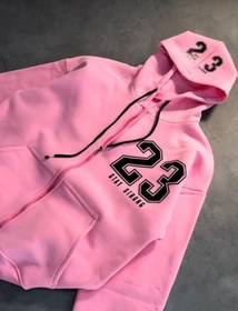 تصویر سویشرت 23 صورتی 100471