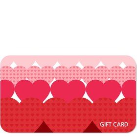 تصویر کارت هدیه 300,000 تومانی مدل قلب قرمز ا Ruban Red Heart Gift Card Ruban Red Heart Gift Card
