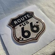 تصویر استیکر ژله ای route 66 