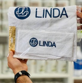 تصویر ست حوله و هدبند لیندا (LINDA) LINDA