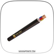 تصویر ﮐﺎﺑﻞ ﮐﻤﭙﮑﺖ 0,6/1 قرقره 25+35*3 با عایق pvc افق البرز 