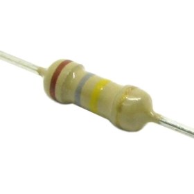 تصویر مقاومت 180 کیلو اهم 1/4 وات 5% resistor 180 K ohm 1/4W 5%