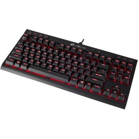 تصویر کیبورد گیمینگ مکانیکال کورسیر K63 MX Red ا Corsair K63 MX Red Switch Gaming Keyboard Corsair K63 MX Red Switch Gaming Keyboard