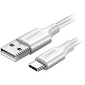 تصویر کابل تایپ سی به USB 2.0 A یوگرین US287 مدل 60123 طول 2 متر UGREEN US287 60123 USB-C Male To USB 2.0 A Male Cable 2M