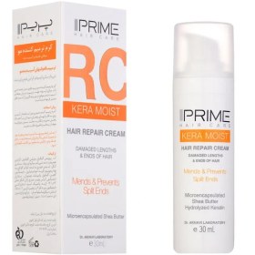 تصویر کرم ترمیم کننده مو پریم مدل RC Kera Moist مناسب موهای خشک و آسیب دیده حجم 30 میلی لیتر Prime RC Hair Repair Cream