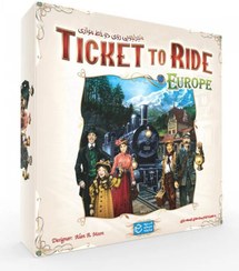 تصویر بازی فکری تیکت تو راید اروپا Ticket to Ride: Europe