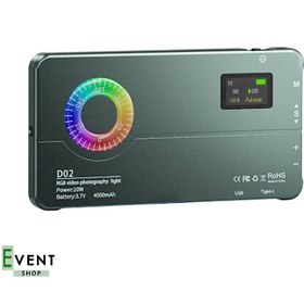 تصویر نور LED RGB D02 