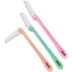تصویر تيغ ابرو سه عددي تاشو Zone کد (Z-806) Zone Folding Tri-Blade Eyebrow Razor (Z-806)