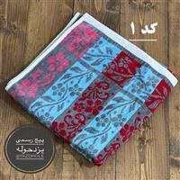 تصویر حوله استخری طرح نوستالژی Nostalgia design bathroom towel