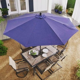 تصویر چتر پایه وسط فلزی سنگین 