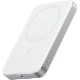 تصویر پاوربانک مغناطیسی انکر مدل Anker MagGo-A1664 با ظرفیت 10000 میلی‌آمپر ساعت Anker Ultra Slim Magnetic Power Bank 10K 30W A1664