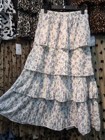 تصویر دامن طبقه ای 