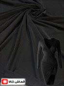 تصویر پارچه ریون مشکی عرض ۱.۵ متر 