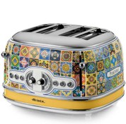 تصویر توستر نان چهارخانه آریته مدل POSITANO 156 Ariete square bread toaster, model POSITANO 156
