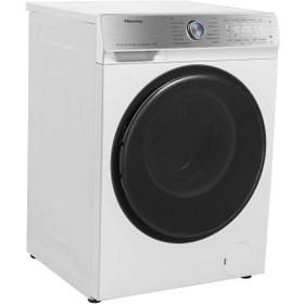 تصویر ماشین لباسشویی هایسنس ۱۰ کیلو مدل WFER1014VA سفید WFER1014VA Hisense Washing Machine 10KG 1400 RPM Inverter Direct Drive LED White