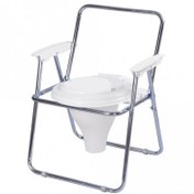 تصویر توالت تاشو آلومینیومی دلتا سرو پیکر توس 