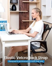 تصویر ماساژور گردن و کمر دارای آدابتور ماشین برند رنفو (Renpho NECK & BACK Massager)