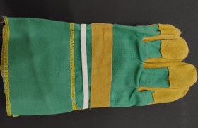 تصویر دستکش کار چرم نسوز 