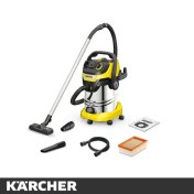 تصویر جاروبرقی آب و خاک سطلی کرشر مدل WD6 S PV 