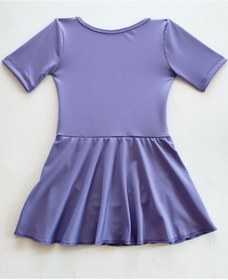 تصویر لباس ژیمناستیک ـ باله تک رنگ دخترانه - LULLY KİDS 306 