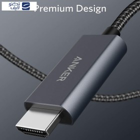 تصویر کابل تبدیل تایپ سی به HDMI 4K انکر مدل 311-A8730 طول 1.8 متر 