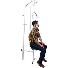 تصویر تراکشن گردنی کلینیکال Clinical Cervical Traction