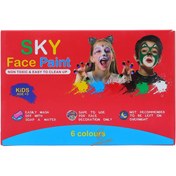 تصویر ست گریم 6 رنگ اسکای sky 