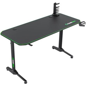 تصویر میز گیمینگ گیم مکس مدل D140 با سطح کربنی 