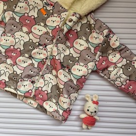 تصویر کاپشن مخمل (سایز 35- 40) مدل k کد 14340 