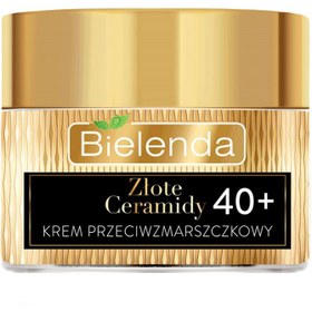 تصویر کرم روز و شب آبرسان و سفت کننده +40 گلدن سرامید بی یلندا GOLDEN CERAMIDES DAY AND NIGHT CREAM FOR +40 BIELENDA