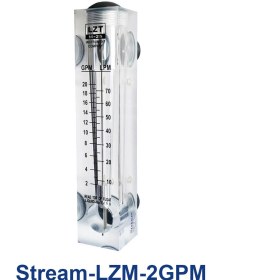 تصویر فلومتر تابلویی استریم مدل Stream-LZM-2GPM 