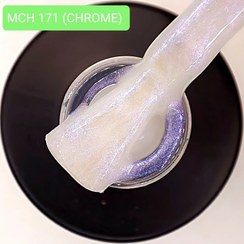 تصویر لاک ژل روسی 10 میل MCH مدل کروم کد 171 