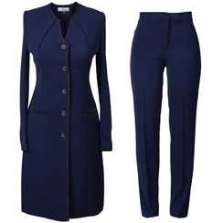 تصویر مانتو و شلوار فیونا مدل شنلدار 